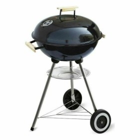 Barbecue à Charbon avec Couvercle et Roulettes Algon VEN8433774694946 48 x 56 x 92 cm de Algon, Barbecues d'extérieur - Réf :...