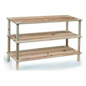 Shoe Rack Confortime Wood (3 shelves) by Confortime, Wardrobe storage accessories - Ref: S2202538, Price: 11,06 €, Discount: %