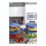 Fiambrera Borgonovo Igloo Azul 22 x 22 x 9 cm 18,5 x 18,5 x 7,4 cm de Borgonovo, Almacenamiento de alimentos - Ref: S2203158,...