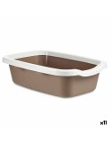 Arenero para Gatos Blanco Beige Plástico 38 x 16 x 58,5 cm (11 Unidades) | Tienda24 Tienda24.eu