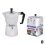 Cafetière Italienne Quttin Aluminium Acier inoxydable de Quttin, Cafetières italiennes - Réf : S2203358, Prix : 8,66 €, Remis...