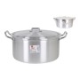 Topf mit Deckel Aluminium von BigBuy Cooking, Simmertöpfe - Ref: S2203455, Preis: 17,44 €, Rabatt: %