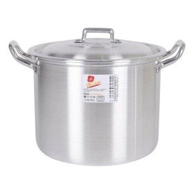 Pot with Glass Lid Quttin New Neron Steel 23,8 x 19,3 cm (4 Units) | Tienda24 - Global Online Shop Tienda24.eu