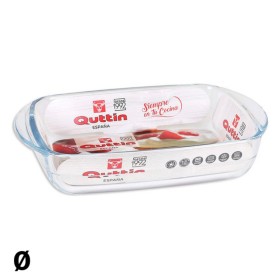 Bandeja para Forno Quttin Vidro Retangular de Quttin, Tabuleiros de forno - Ref: S2204093, Preço: 5,72 €, Desconto: %