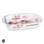 Baking tray Quttin Glass Rectangular | Tienda24 - Global Online Shop Tienda24.eu