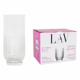 Set de Vasos LAV Tokyo (6 uds) (395 ml) de LAV, Vasos de agua y de whisky - Ref: S2206023, Precio: 7,34 €, Descuento: %