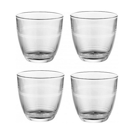 Set of glasses Duralex Gigogne 160 ml (4 Units) by Duralex, Highball Glasses - Ref: S2207502, Price: 3,91 €, Discount: %