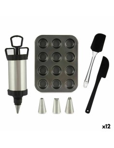 Oven Mould Quttin Blue 5 Pieces 12 x 6 cm (12 Units) | Tienda24 Tienda24.eu