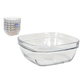 Salad Bowl Duralex Lys Squared Stackable (20 x 20 x 8 cm) (2 L) by Duralex, Bowls and large cups - Ref: S2207522, Price: 1,80...