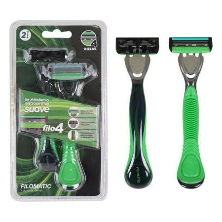 Manual shaving razor (2 pcs) by Filomatic, Men - Ref: S2208061, Price: 1,65 €, Discount: %