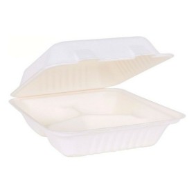 Set Viejo Valle Lunch box 3 Compartments White (50 pcs) by Viejo Valle, Food storage - Ref: S2208448, Price: 5,57 €, Discount: %