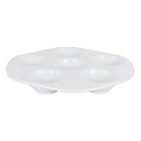 Snack Bowl Inde 729c3 White Porcelain 6 compartments by Inde, Plates and dishes - Ref: S2208529, Price: 4,03 €, Discount: %