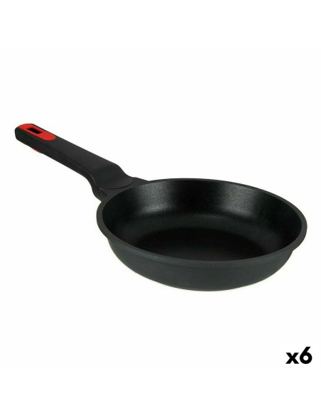 Padella Ø 20 cm Nero Alluminio (6 Unità) da Kinvara, Padelle da chef - Ref: S3626611, Precio: 75,02 €, Descuento: %