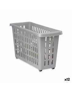 Multi-purpose basket Privilege wicker Rectangular 30 x 23 x 9 cm (8 Units) | Tienda24 Tienda24.eu