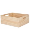 Caja Decorativa Madera de pino 31 x 14 x 36 cm (4 Unidades) | Tienda24 Tienda24.eu