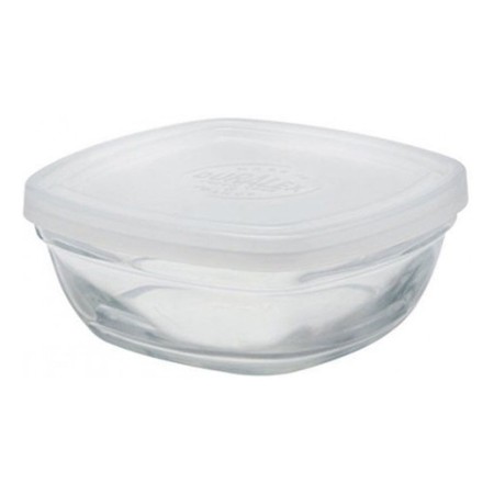 Lancheira Freshbox Transparente Quadrado Com tampa (9 cm) (9 cm) de Duralex, Armazenamento de alimentos - Ref: S2209578, Preç...