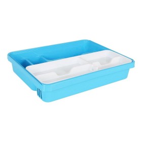 Cutlery Organiser Lacis Plastic Double (31 x 39,5 cm) by Dem, Shelves and supports - Ref: S2209745, Price: 5,88 €, Discount: %