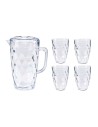 Brocca Set Trasparente Plastica (12 Unità) da Leknes, Brocche e decanter - Ref: S3626659, Precio: 55,91 €, Descuento: %