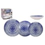 Dinnerware Set La Mediterránea Espiral Porcelain 12 Pieces by La Mediterránea, Combination Sets - Ref: S2210027, Price: 26,29...