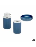 Bath Set Blue Plastic (12 Units) | Tienda24 Tienda24.eu