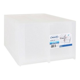 Scatola Multiuso Componibile Bianco 22,5 x 15,5 x 5,3 cm (12 Unità) | Tienda24 - Global Online Shop Tienda24.eu