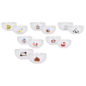 Snack Bowl Luminarc Mistigri Transparent Glass 540 ml (6 Units) | Tienda24 - Global Online Shop Tienda24.eu