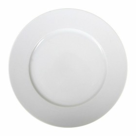 Plato Llano La Mediterránea Saler Porcelana Blanco (Ø 25 cm) de La Mediterránea, Platos y fuentes - Ref: S2211129, Precio: 1,...