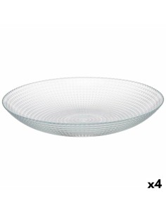 Assiette à dessert Volets Blanc Vert Ø 19 cm Porcelaine (10 Unités) | Tienda24 Tienda24.eu