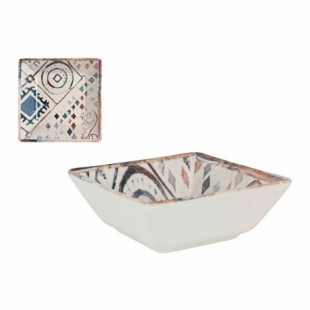 Bol La Mediterránea Grecia Porcelana Azul Marrón 13 x 13 x 5 cm de La Mediterránea, Platos y fuentes - Ref: S2211412, Precio:...