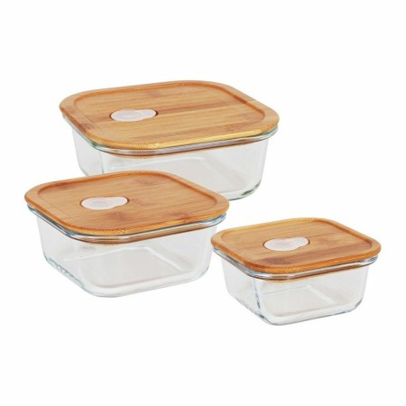 Set di 3 scatole porta pranzo Quttin Quadrato | Tienda24 - Global Online Shop Tienda24.eu