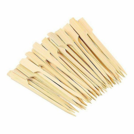 Supporto per Utensili da Cucina Naturale Bambù 12,7 x 20,5 x 3,5 cm (12 Unità) da Kinvara, Ripiani e supporti - Ref: S3626764...