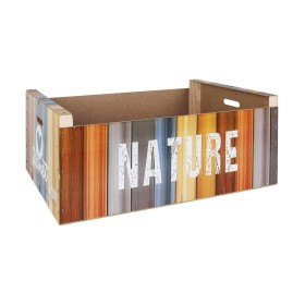 Caja de Almacenaje Confortime Nature Madera (58 x 39 x 21 cm) de Confortime, Cajas y arcones de almacenaje - Ref: S2211578, P...