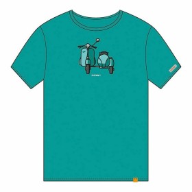 Maglia a Maniche Corte Cállate la Boca Turchese Sidecar di Cállate la Boca, T-shirt - Rif: S2211768, Prezzo: 10,70 €, Sconto: %