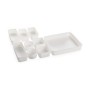 Basket set Dem Plastic 9 Pieces (34 x 28 x 6 cm) by Dem, Storage boxes and chests - Ref: S2212021, Price: 4,48 €, Discount: %