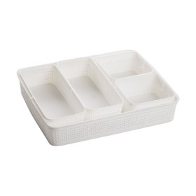 Basket set Dem Plastic 5 Pieces (34 x 28 x 6 cm) by Dem, Storage boxes and chests - Ref: S2212022, Price: 3,79 €, Discount: %