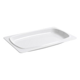 Set di Vassoi Home ESPRIT Bianco Naturale Fibra 41 x 40 x 9 cm (2 Unità) | Tienda24 - Global Online Shop Tienda24.eu