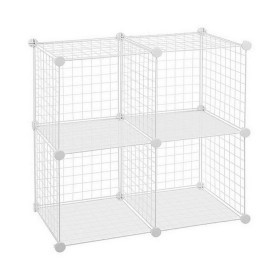 Étagère Confortime Blanc 4 compartiments Grille 35 x 35 cm de Confortime, Rayonnage et rangement - Réf : S2212274, Prix : 14,...