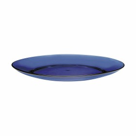 Assiette plate Duralex Lys saphir Bleu Ø 23,5 x 2,3 cm de Duralex, Plats et plateaux - Réf : S2212280, Prix : 2,41 €, Remise : %