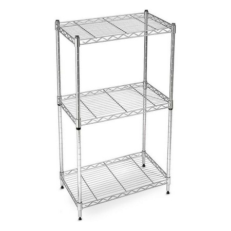 Scaffale Confortime 3 livelli Cromato (60 x 30 x 120 cm) di Confortime, Scaffalature - Rif: S2212287, Prezzo: 31,15 €, Sconto: %