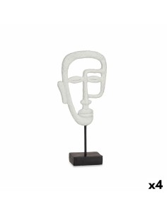 Figura Decorativa Home ESPRIT Blanco Natural Mediterráneo 23 x 5 x 50 cm | Tienda24 Tienda24.eu