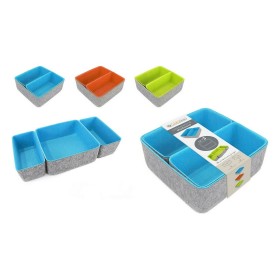 Juego de Cestas Confortime Fieltro 3 Piezas de Confortime, Cajas y arcones de almacenaje - Ref: S2212464, Precio: 9,21 €, Des...