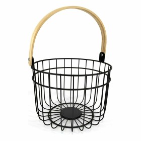 Decorative basket Quttin Rustic 28 x 26,5 x 22 cm Circular by Quttin, Boxes - Ref: S2212925, Price: 8,66 €, Discount: %