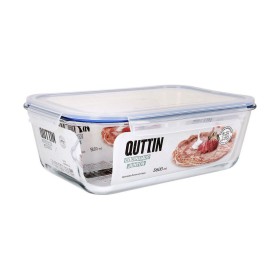 Boîte à lunch Quttin Rectangulaire 36 x 25,8 x 11,9 cm 5,6 L de Quttin, Stockage des aliments - Réf : S2212939, Prix : 18,95 ...