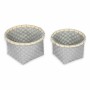 Basket set Confortime Plastic 2 Pieces 26 x 26 x 17 cm Circular by Confortime, Storage boxes and chests - Ref: S2212948, Pric...