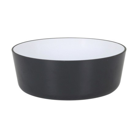 Bowl Inde Melamin White/Black 600 ml 14 x 6 cm by Inde, Bowls and large cups - Ref: S2213359, Price: 1,50 €, Discount: %