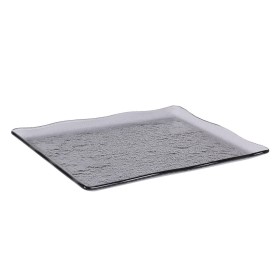 Tray Inde Ming Black Glass 30 x 23 cm by Inde, Plates and dishes - Ref: S2213536, Price: 3,39 €, Discount: %