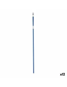 Broom handle 2,3 x 130 x 2,3 cm Blue Metal (12 Units) by BigBuy Home, Sweeping supplies - Ref: S3626952, Price: €18.15, Disco...