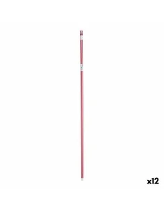 Broom handle 2,3 x 130 x 2,3 cm Pink Metal (12 Units) by BigBuy Home, Sweeping supplies - Ref: S3626953, Price: €18.15, Disco...