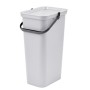 Recycling Waste Bin Tontarelli Moda White 38 L | Tienda24 - Global Online Shop Tienda24.eu