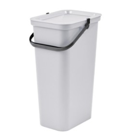 Recycling Waste Bin Tontarelli Moda White 38 L by Tontarelli, Waste and recycling - Ref: S2213954, Price: 17,36 €, Discount: %